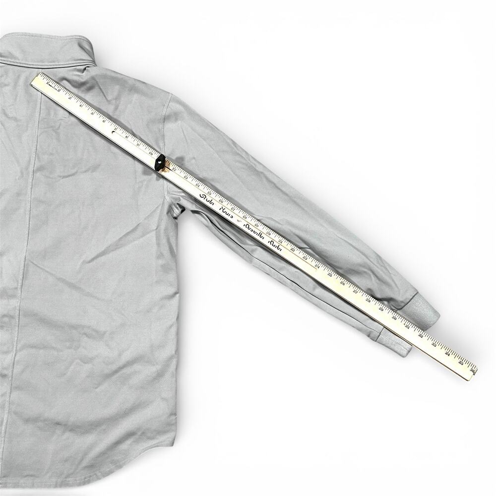 BYLT Elite Fairway Pullover Mens Large Gray Drop Cut Golf Premium Basic Jacket - Picture 9 of 9